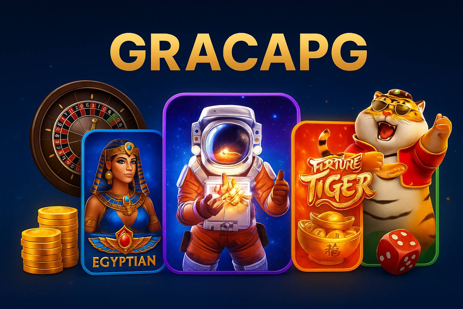 Jogos de cassino online inovadores e emocionantes na GRACAPG