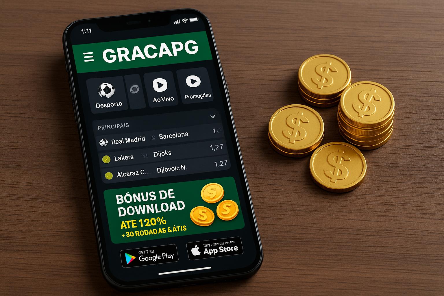 Baixar o GRACAPG Cassino App
