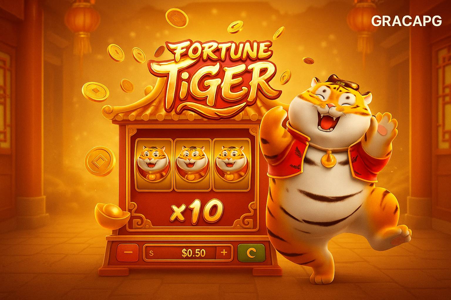 Fortune Tiger é um jogo imperdível no GRACAPG Casino